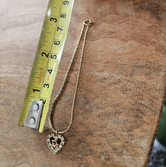 Vintage Dior Gold Heart Bracelet With Box - Picture 11 of 11